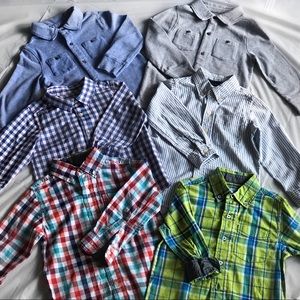 4T Casual Button Shirts